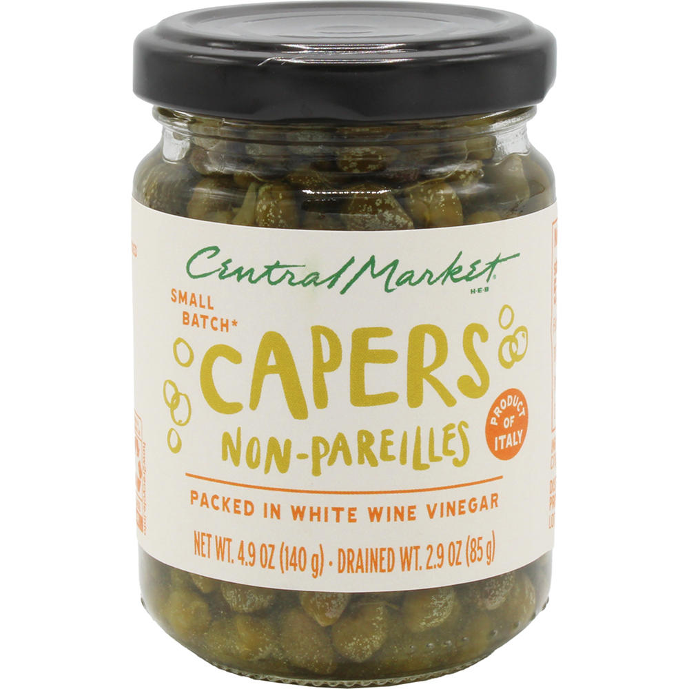 Central Market Non-Pareilles Capers, 4.9 oz