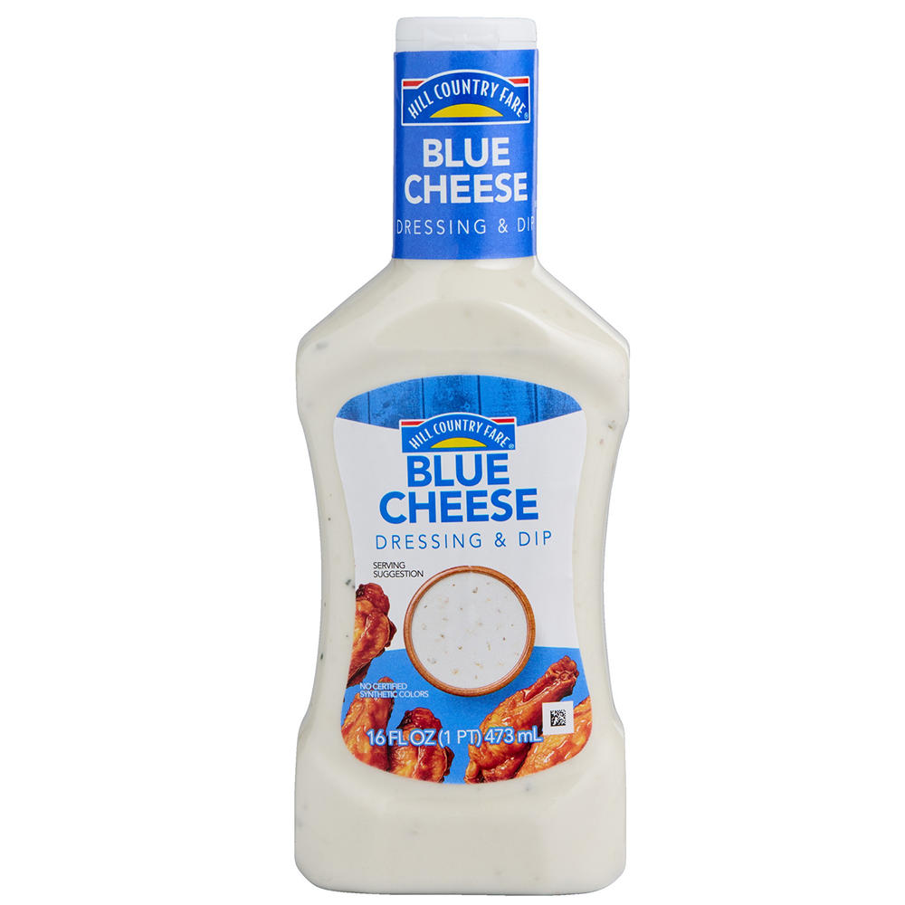 Hill Country Fare Blue Cheese Dressing & Dip, 16 oz