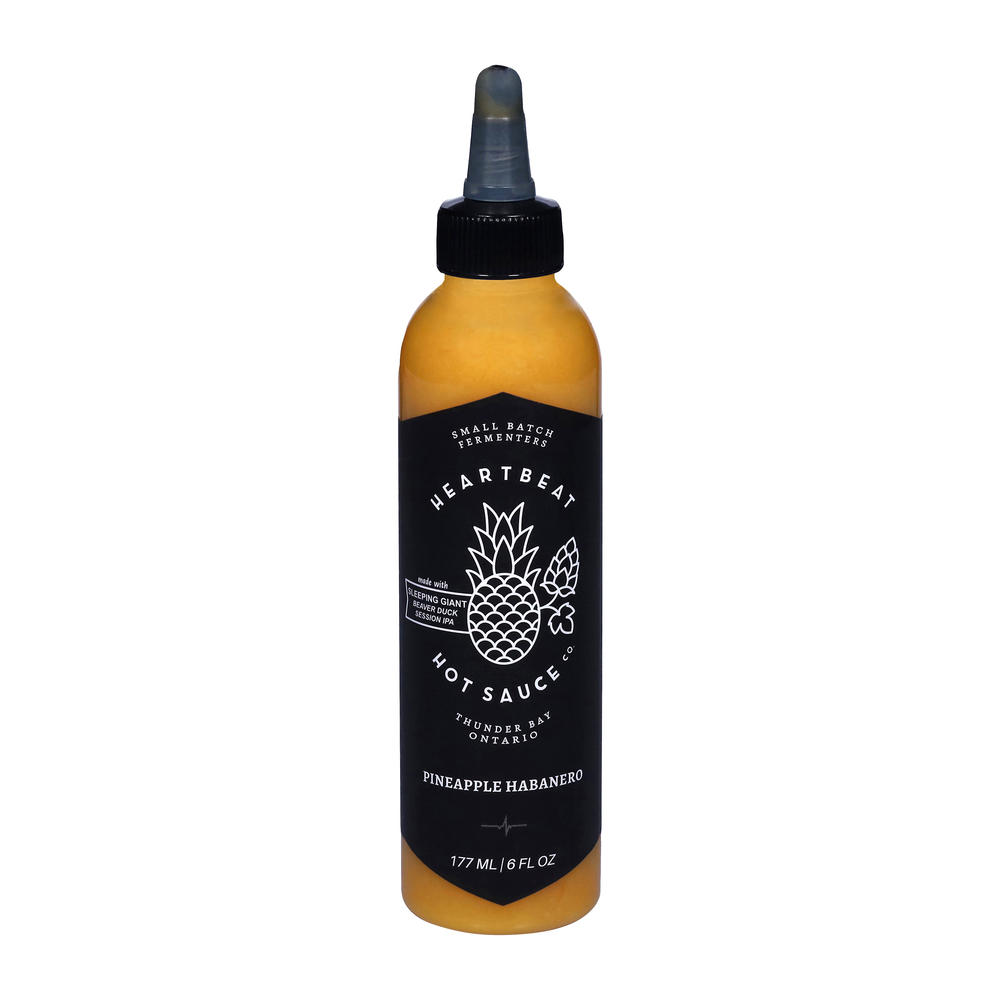 Heartbeat Hot Sauce Co. Pineapple Habanero, 6 oz