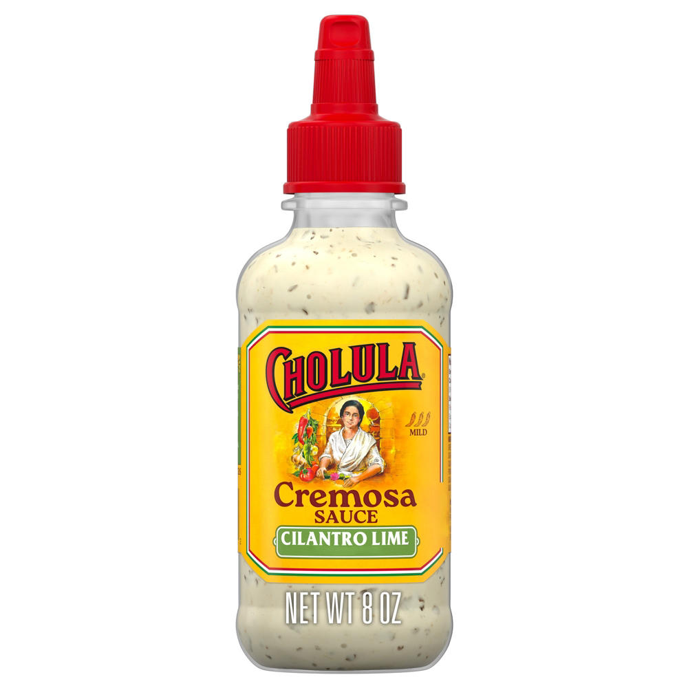 Cholula Cremosa Sauce - Cilantro Lime, 8 oz
