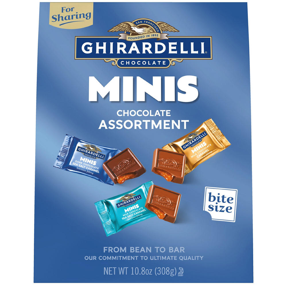 Ghirardelli Minis Chocolate Assortment, 10.8 oz