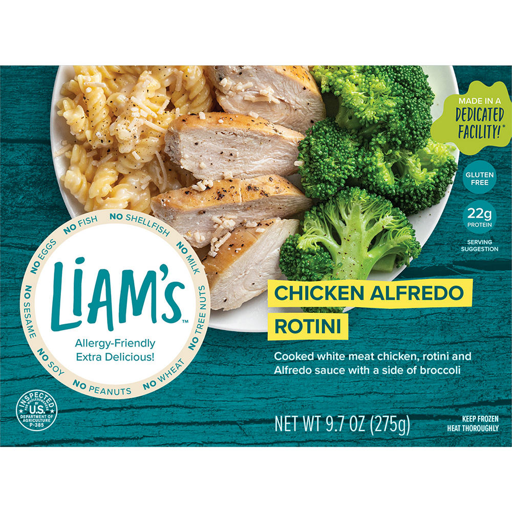 Liam's Gluten Free Chicken Alfredo Rotini, 9.7 oz