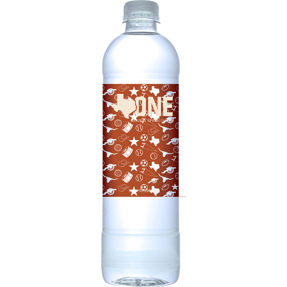 Texas One Natural Spring Water, 1 L