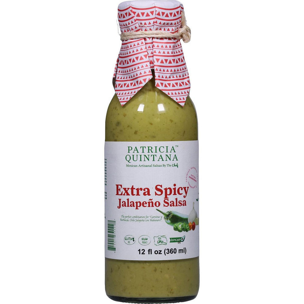 Patricia Quintana Extra Spicy Jalapeno Salsa, 12 oz