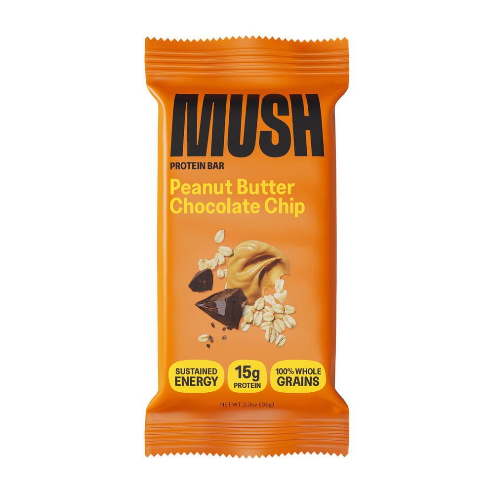 Mush 15g Protein Bar - Peanut Butter Chocolate Chip , 2.3 oz