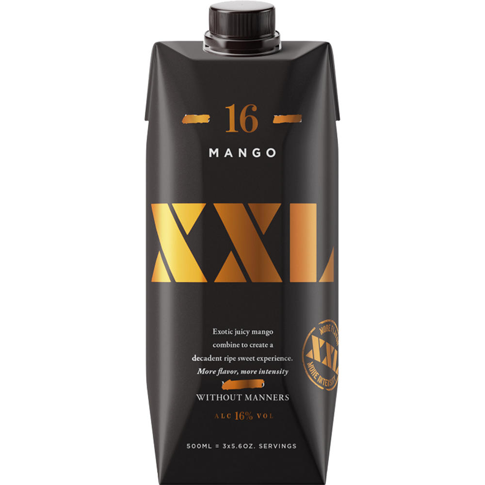 XXL Mango Moscato Flavored Wine, 500 mL