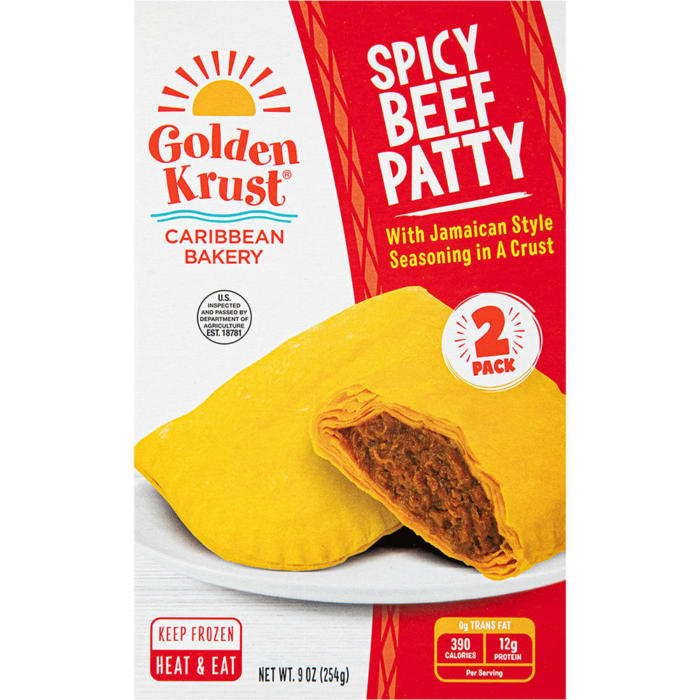Golden Krust Spicy Beef Patty Empanadas, 2 ct