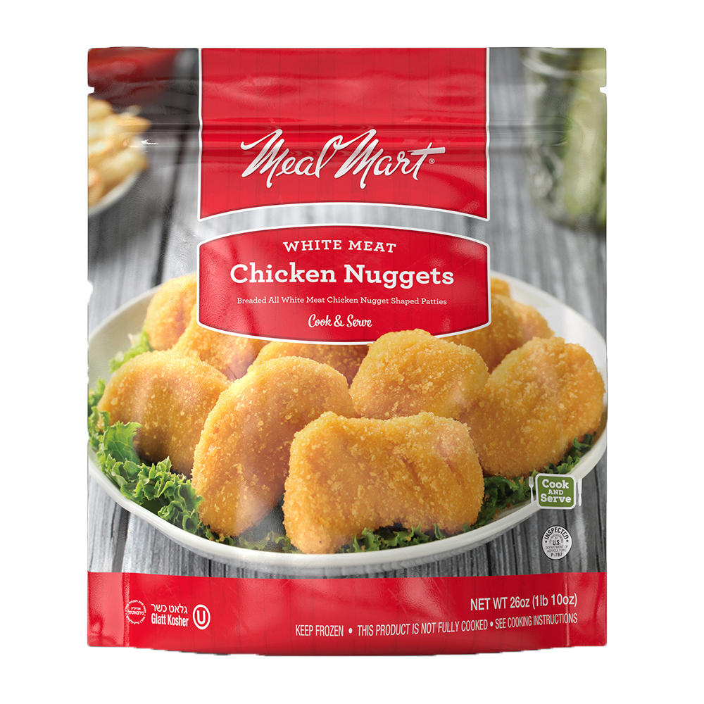 Meal Mart Kosher White Meat Chicken Nuggets, 26 oz