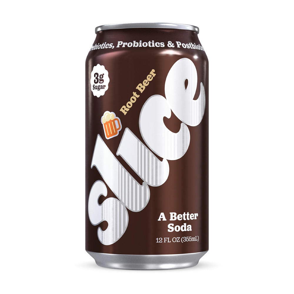 Slice Root Beer Healthy Soda, 12 oz.