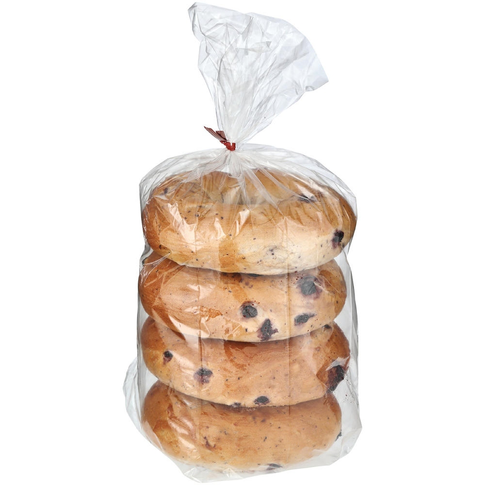 H-E-B Bakery Kosher Blueberry Bagels, 4 ct