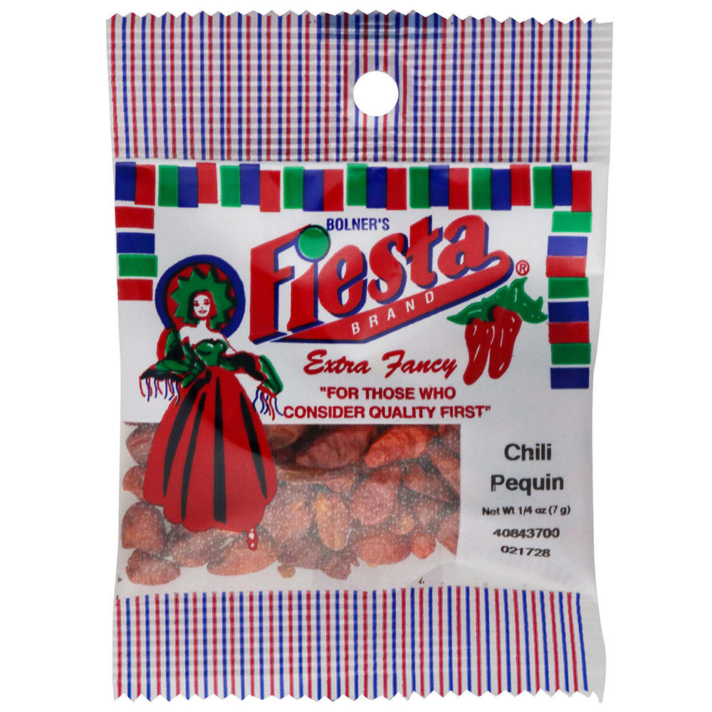 Bolner's Fiesta Chili Pequin, 0.25 oz