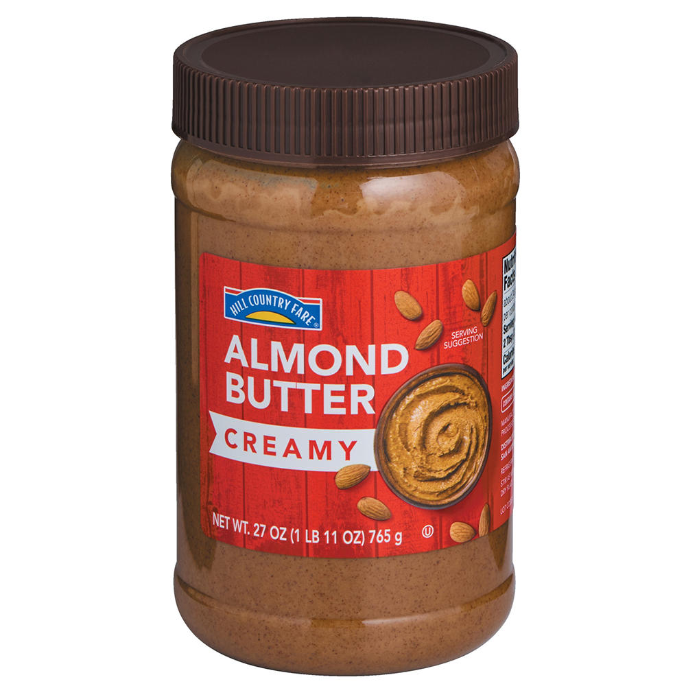 Hill Country Fare Creamy Almond Butter, 27 oz