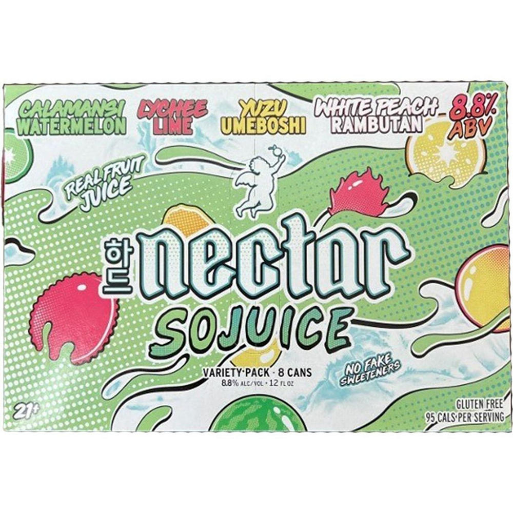 Nectar Sojuice Variety 8 pk Cans, 12 oz
