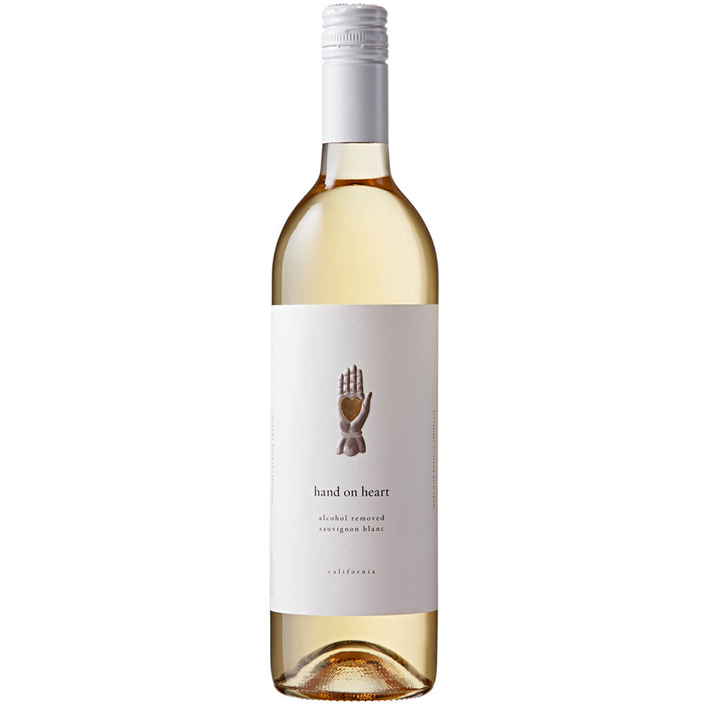 Hand On Heart Sauvignon Blanc Non-Alcoholic Wine, 750 mL
