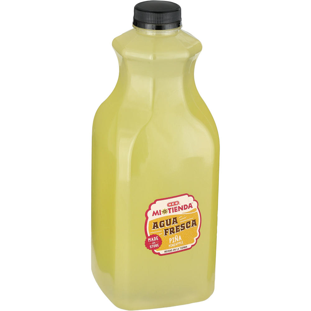 H-E-B Mi Tienda Agua Fresca - Pineapple (Piña), 52 fl oz