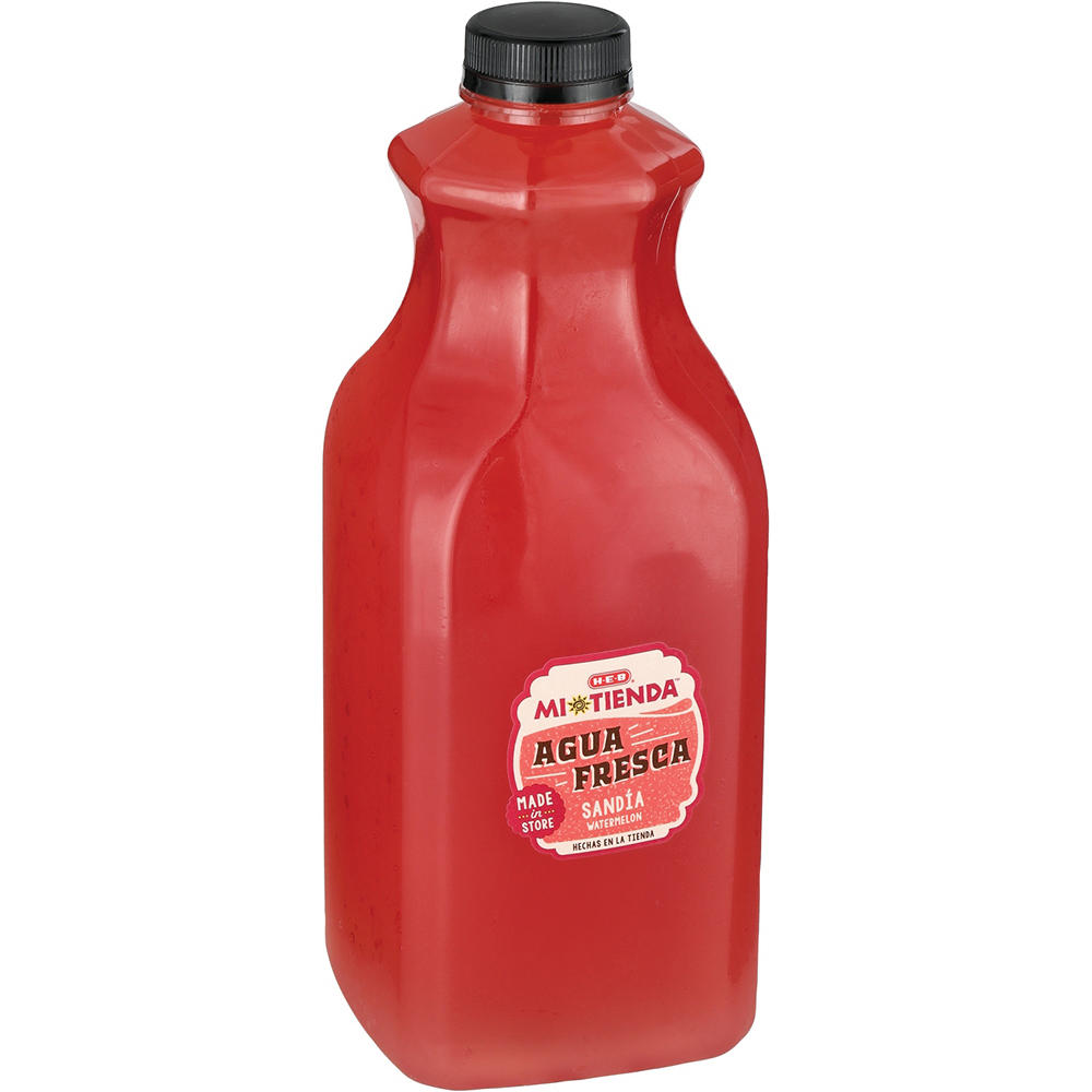 H-E-B Mi Tienda Agua Fresca - Watermelon (Sandia), 52 fl oz