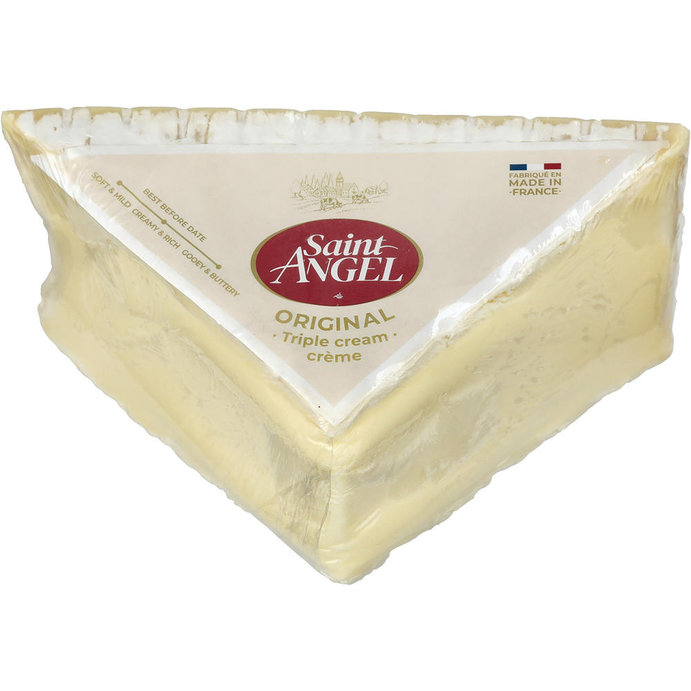 Saint Angel Original Triple Creme Brie Cheese, Avg. 0.4 lb