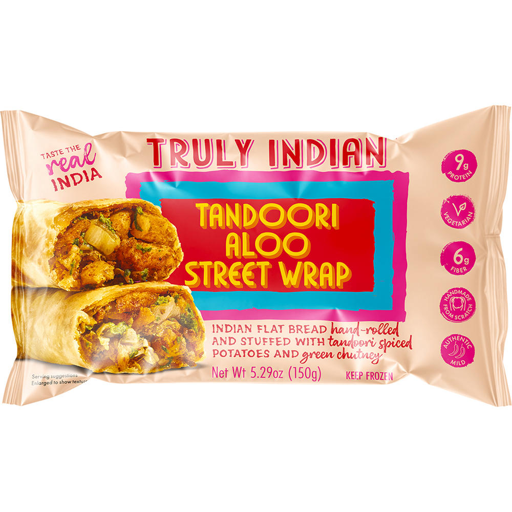 Truly Indian 9g Protein Tandoori Aloo Street Wrap, 5.29 oz