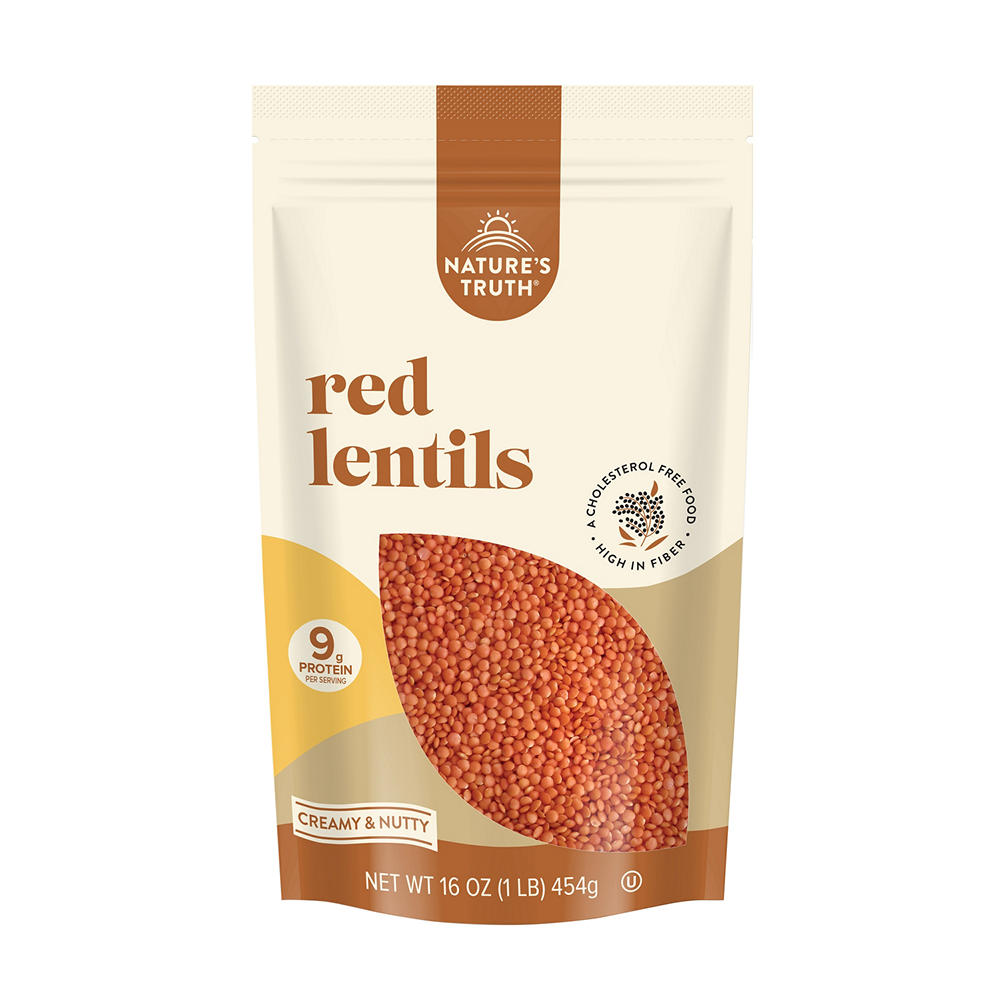 Nature's Truth Red Lentils, 16 oz