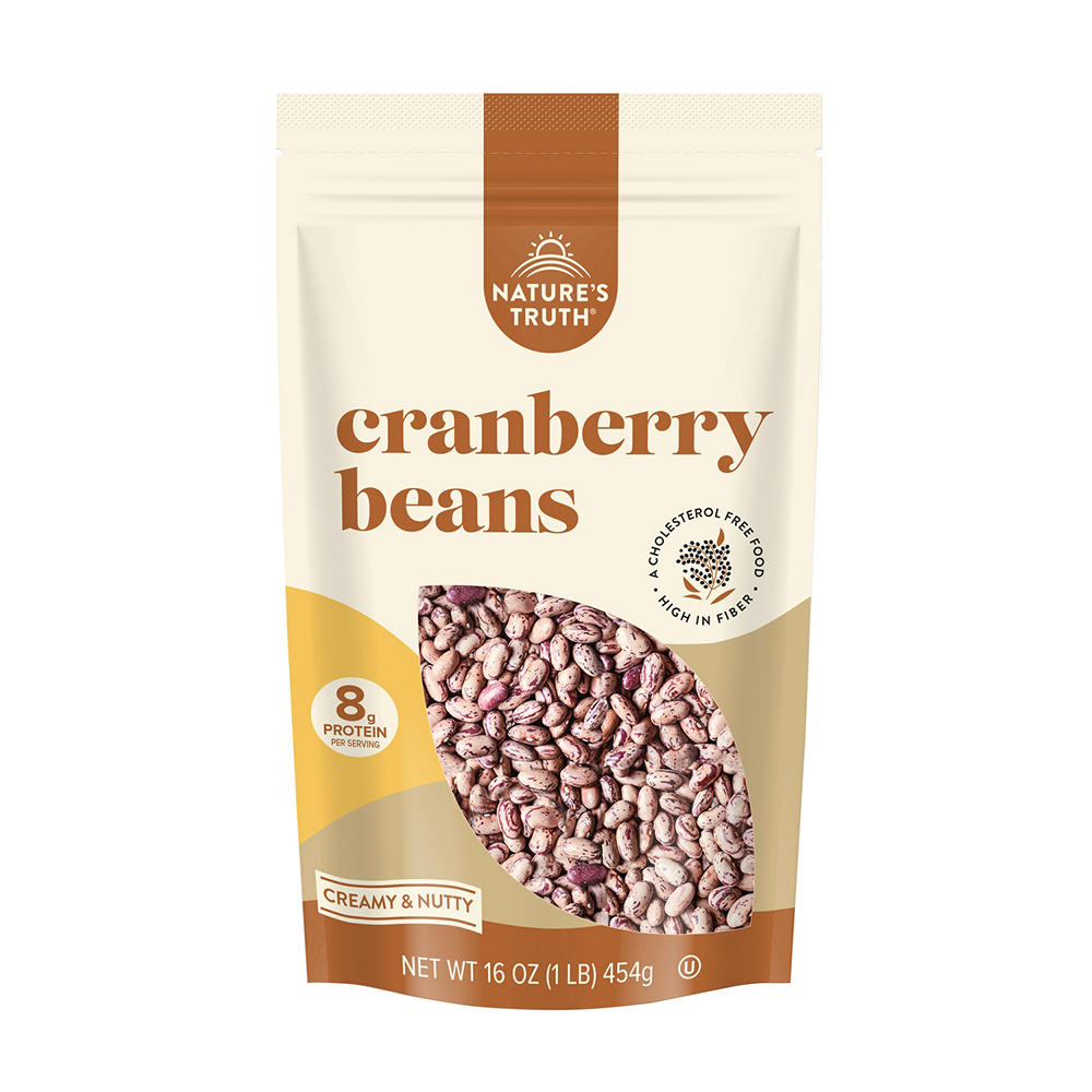Nature's Truth Cranberry Beans, 16 oz
