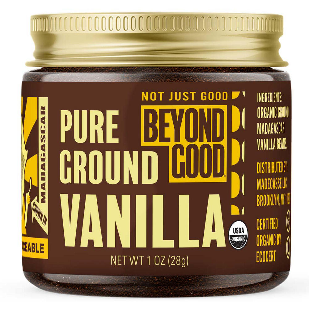 Beyond Good Madagascar Pure Ground Vanilla, 1 oz