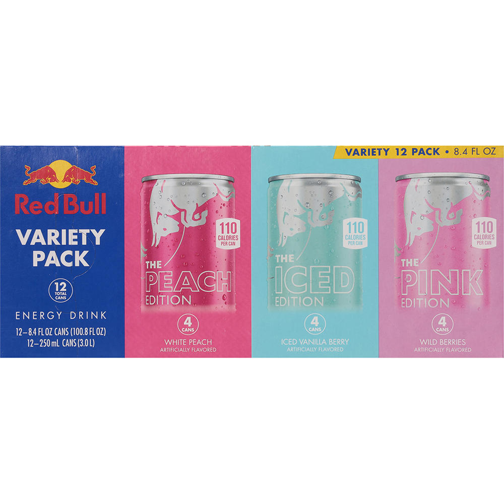 Red Bull Editions Energy Drink Variety 12 pk Cans, 8.4 oz