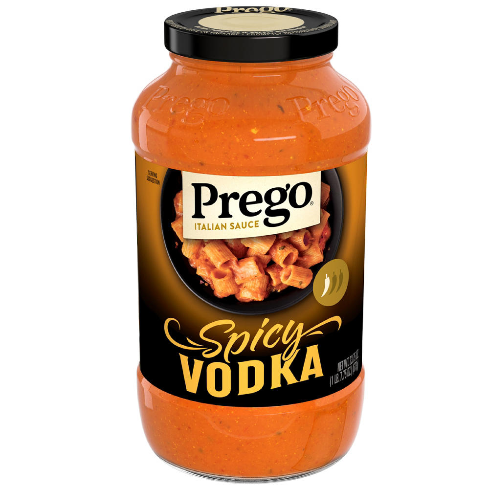 Prego Spicy Vodka Pasta Sauce, 23.75 oz
