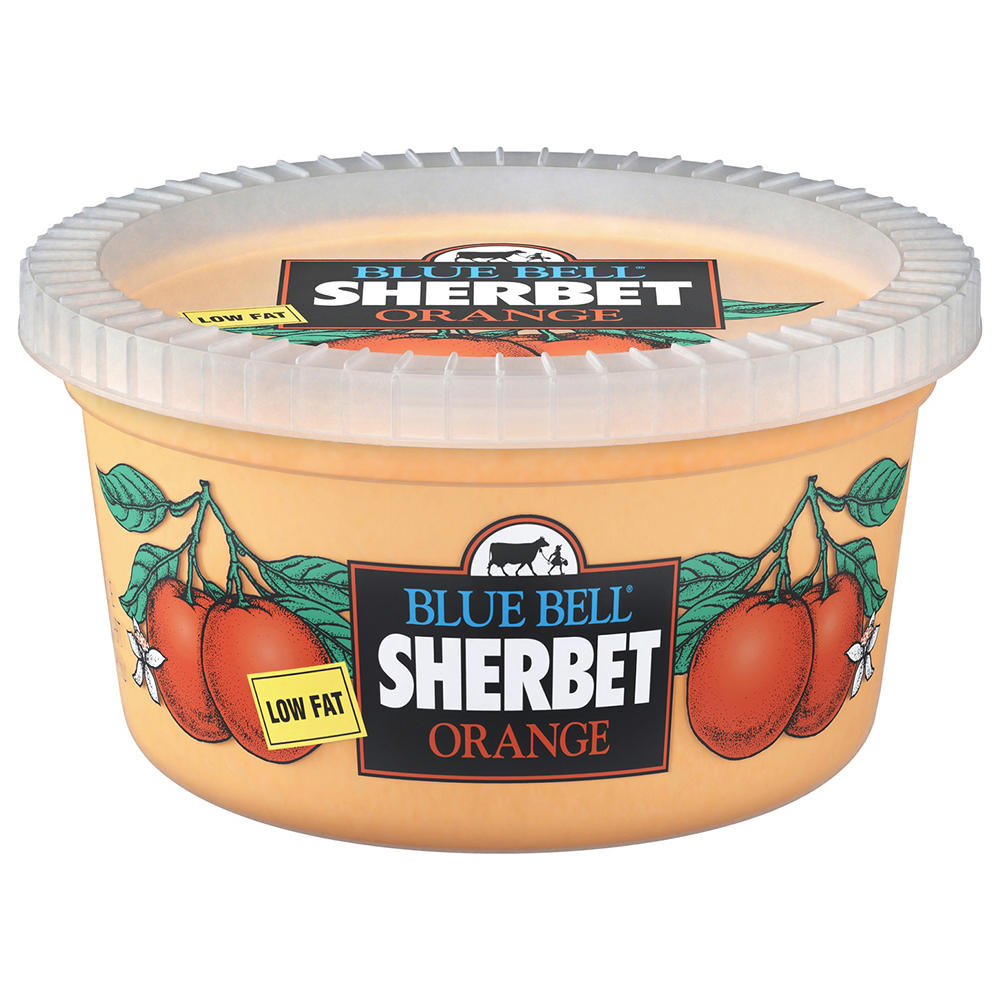 Blue Bell Orange Sherbet, 1 qt