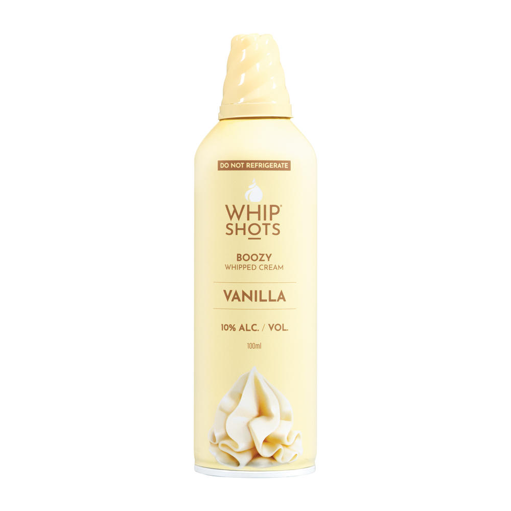 Whip Shots Vanilla Boozy Whipped Cream, 100 mL