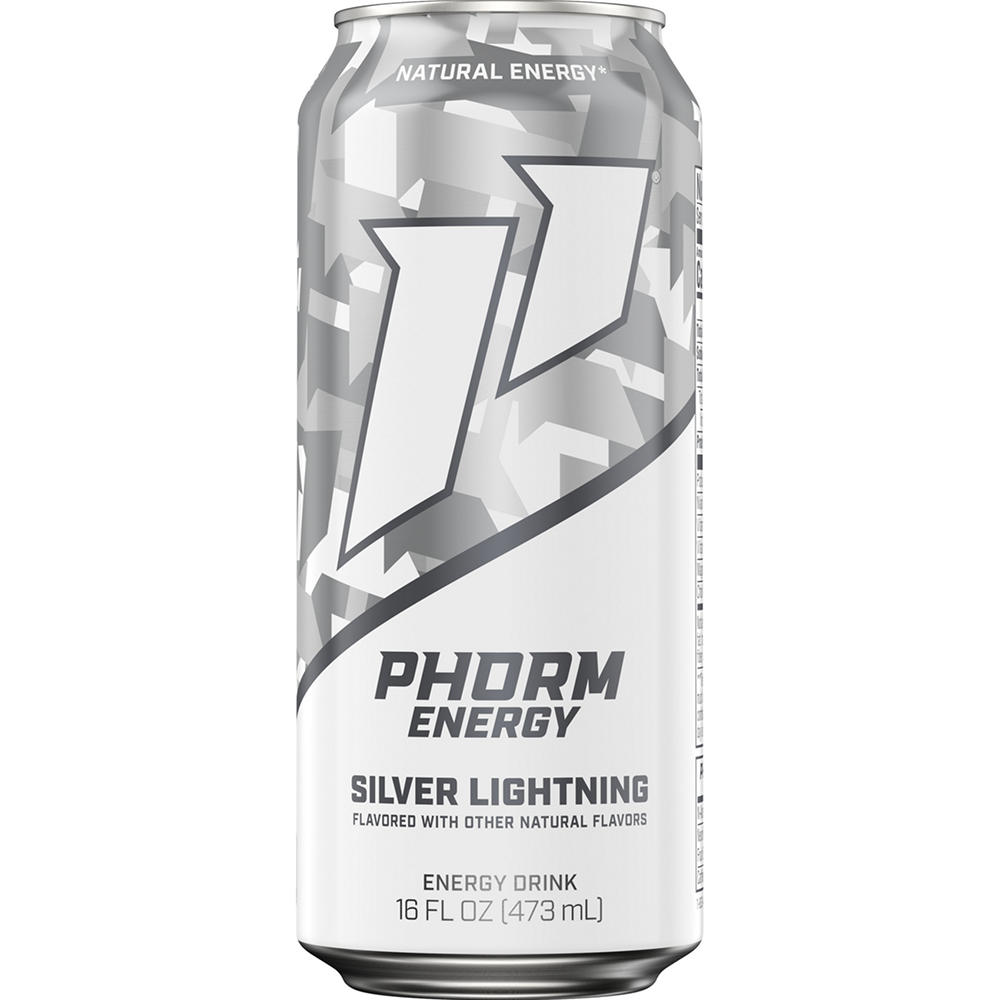 Phorm Energy Drink - Silver Lightning, 16 oz