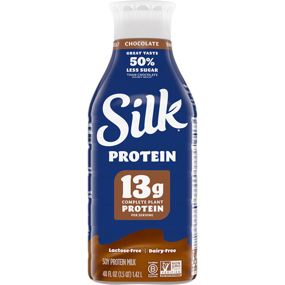 Silk 13g Protein Chocolate Milk, 48 oz