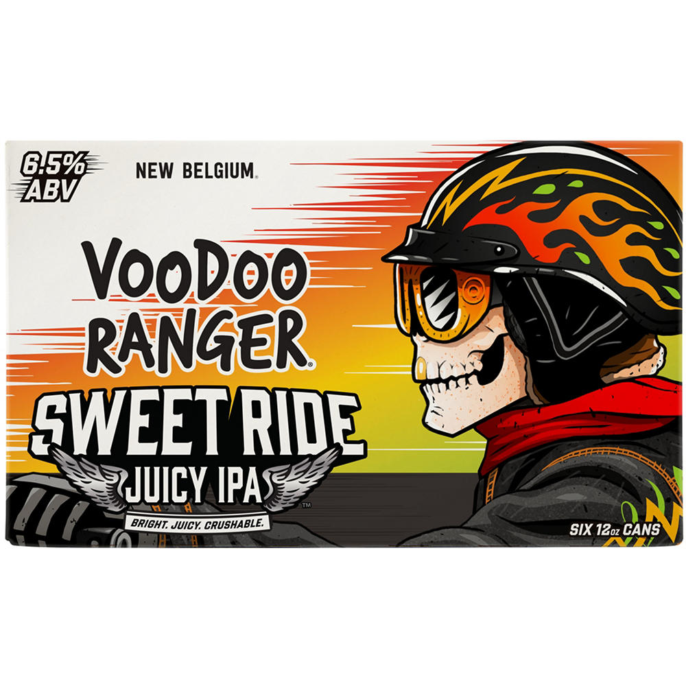 New Belgium Voodoo Sweet Ride Juicy IPA 6 pk Cans, 12 oz
