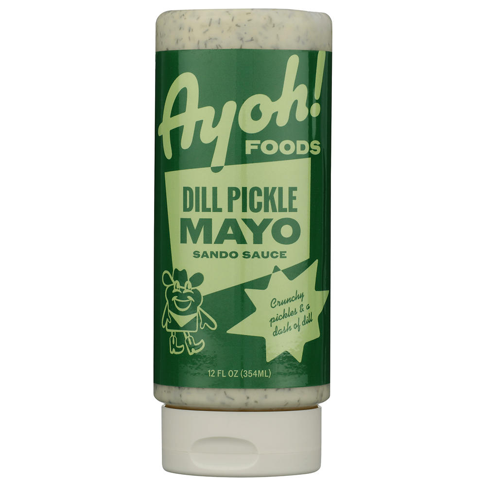 Ayoh! Dill Pickle Mayo Sando Sauce, 12 oz
