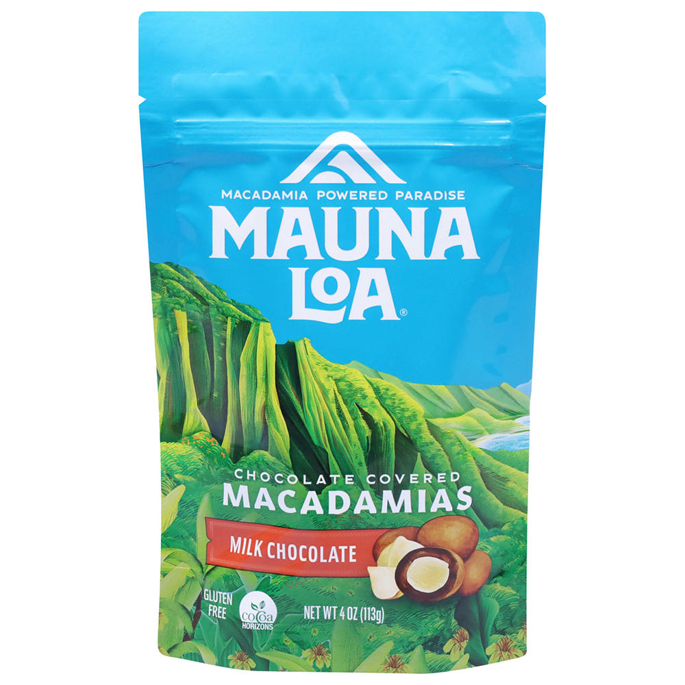 Mauna Loa Milk Chocolate Covered Macadamia Nuts, 4 oz