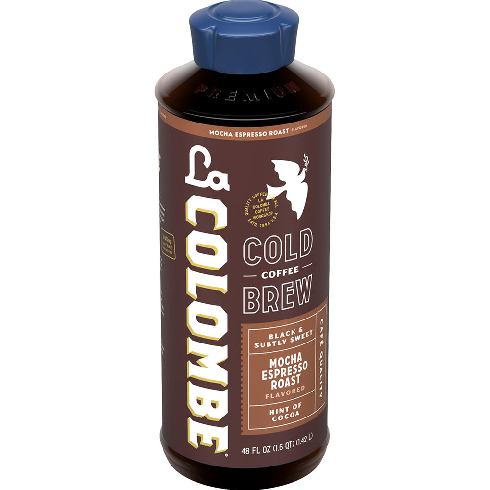 La Colombe Mocha Espresso Roast Cold Brew Coffee, 48 oz