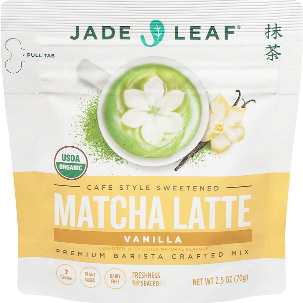 Jade Leaf Organic Matcha Latte Mix - Vanilla, 2.5 oz