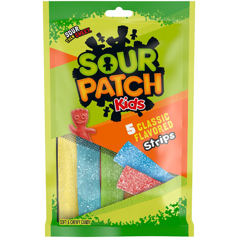 Sour Patch Kids Classic Flavored Strips, 3.5 oz