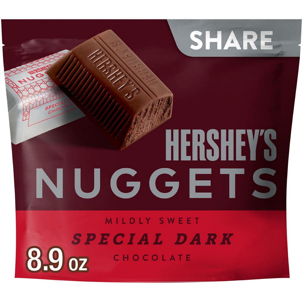 Hershey's Nuggets Special Dark Chocolate Candy - Share Pack, 8.9 oz
