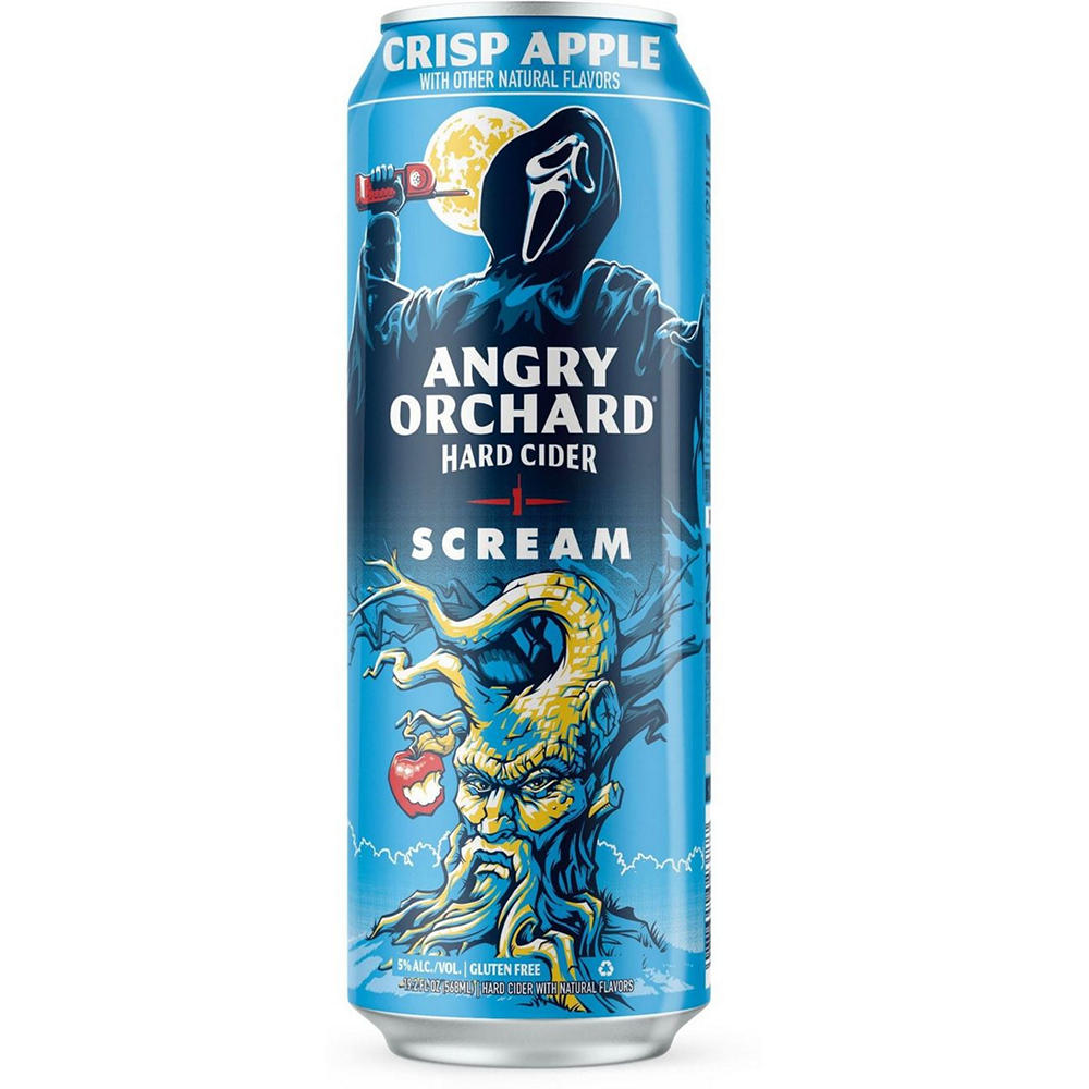 Angry Orchard Crisp Apple Hard Cider, 19.2 oz