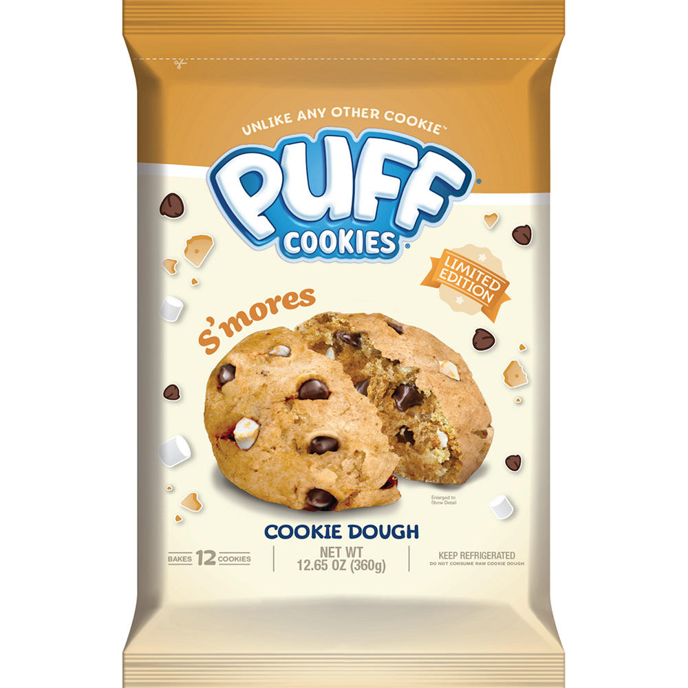 Puff Cookies S'mores Cookie Dough, 12.65 oz