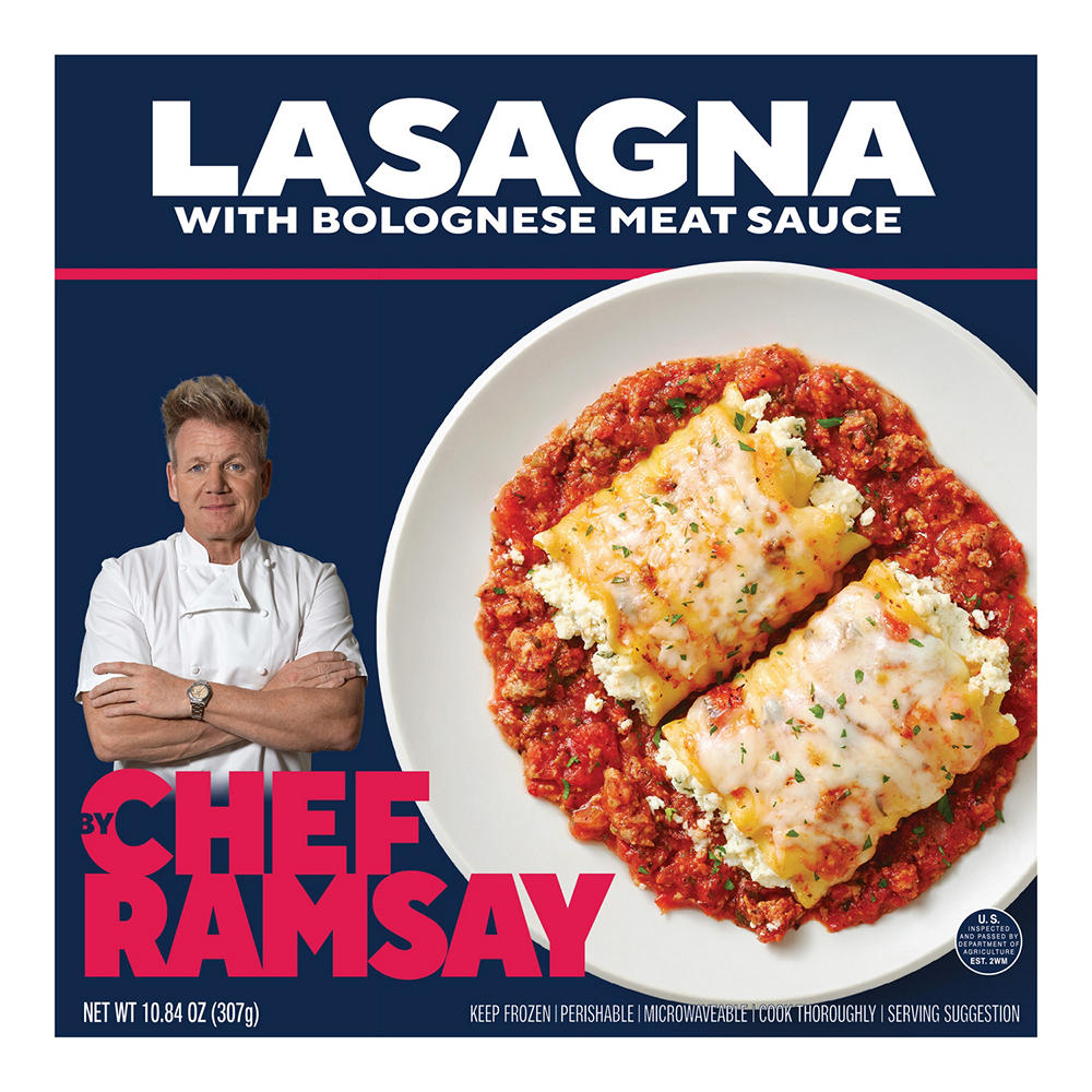 By Chef Ramsay Frozen Lasagna with Bolognese Meat Sauce, 10.84 oz