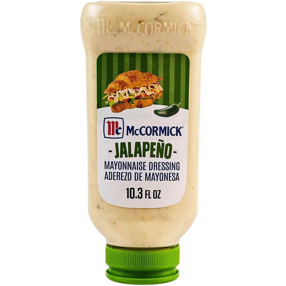 McCormick Jalapeño Mayonnaise Dressing, 10.3 oz