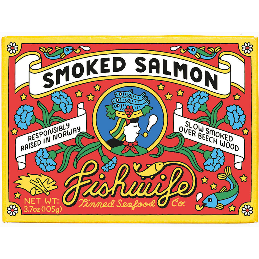 Fishwife Smoked Salmon, 3.7 oz