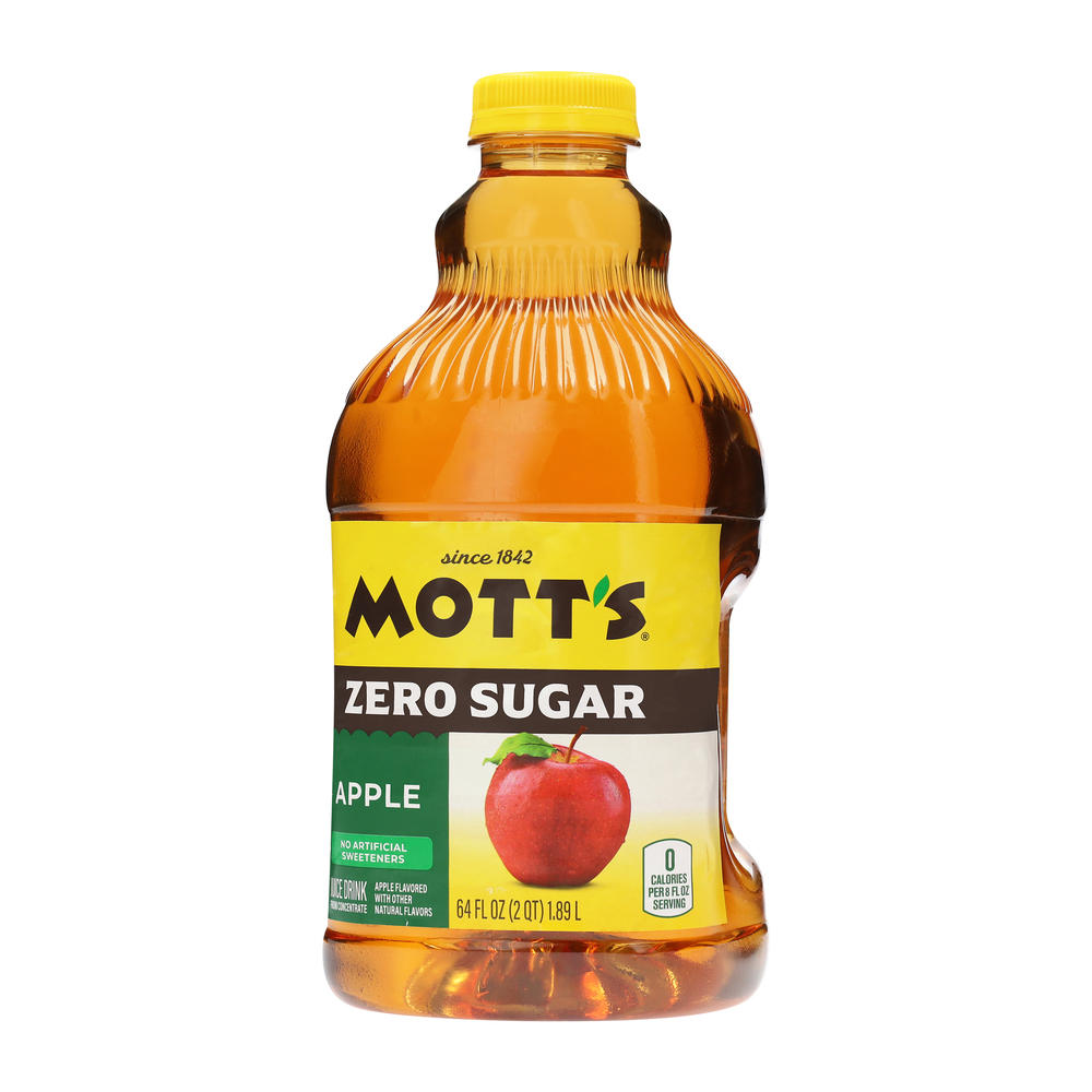 Mott's Zero Sugar Apple Juice, 64 oz