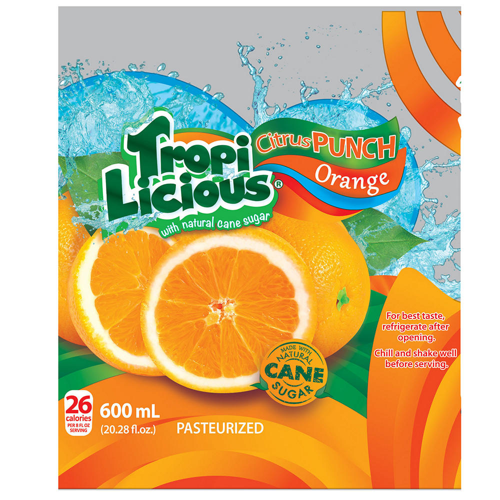 Tropilicious Orange Citrus Punch, 20.28 oz
