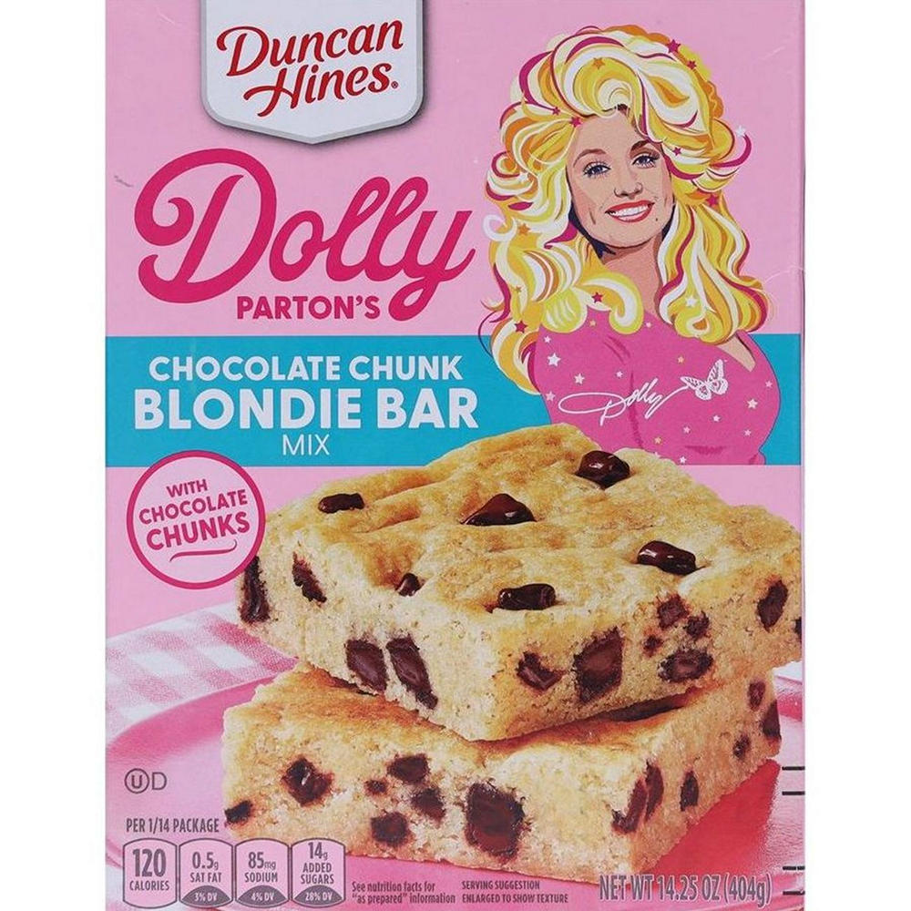 Dolly Parton's Chocolate Chunk Blondie Bar Mix, 14.25 oz