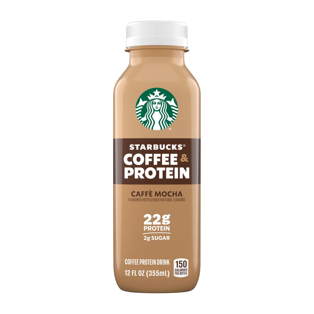 Starbucks Coffee & 22g Protein - Caffè Mocha, 12 oz