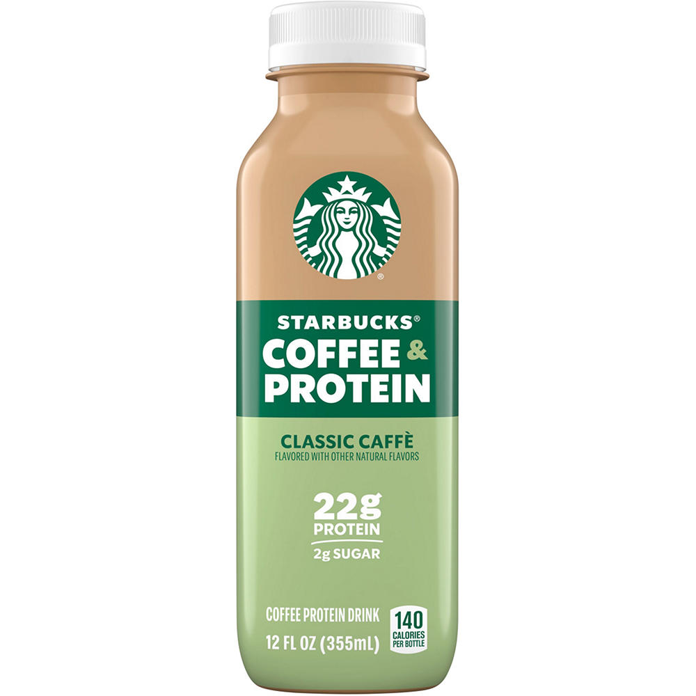 Starbucks Coffee & 22g Protein - Classic Caffè, 12 oz