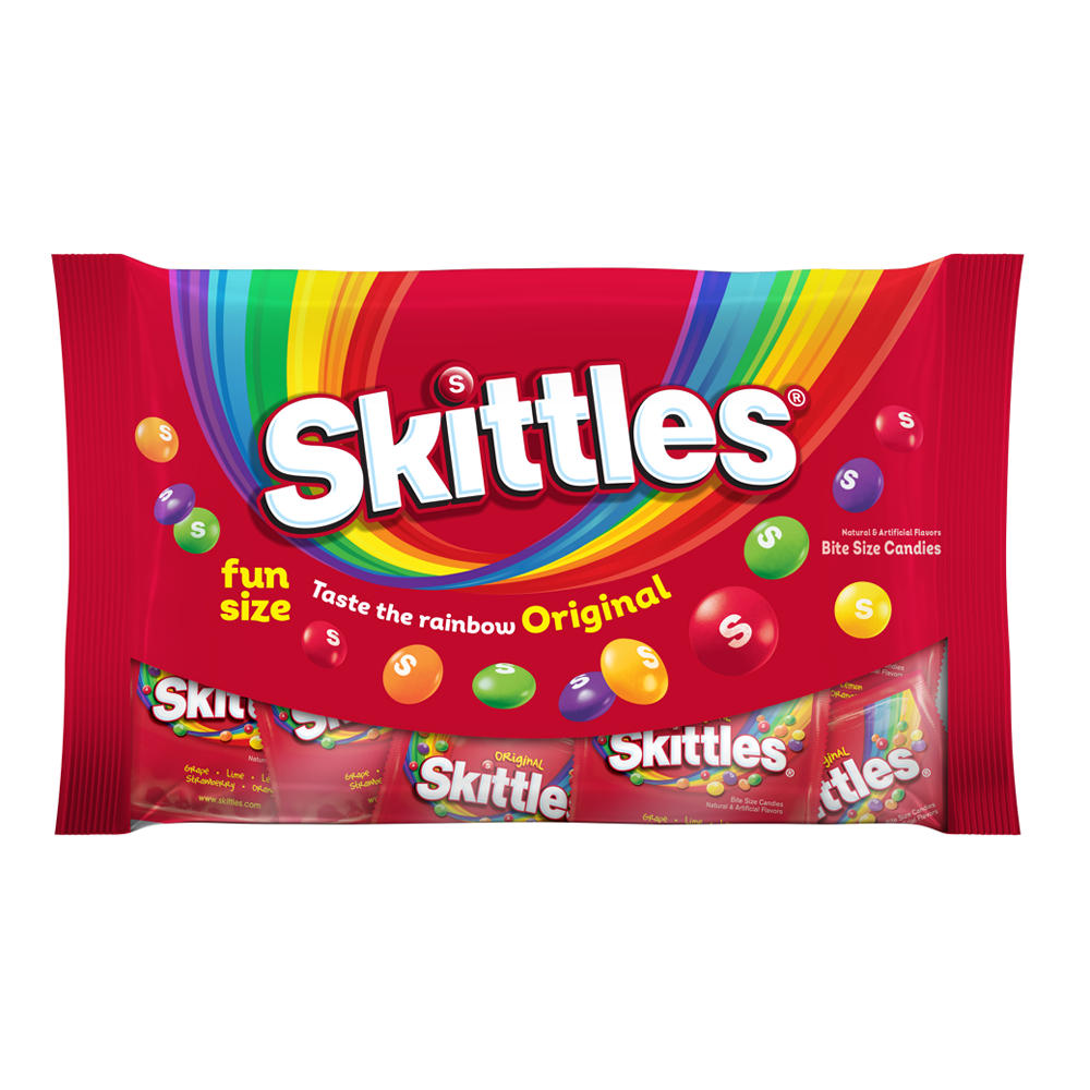 Skittles Original Fun-Size Chewy Candies, 9.65 oz