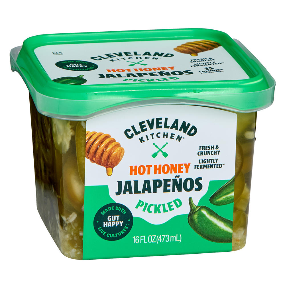 Cleveland Kitchen Hot Honey Pickled Jalapenos , 16 fl oz
